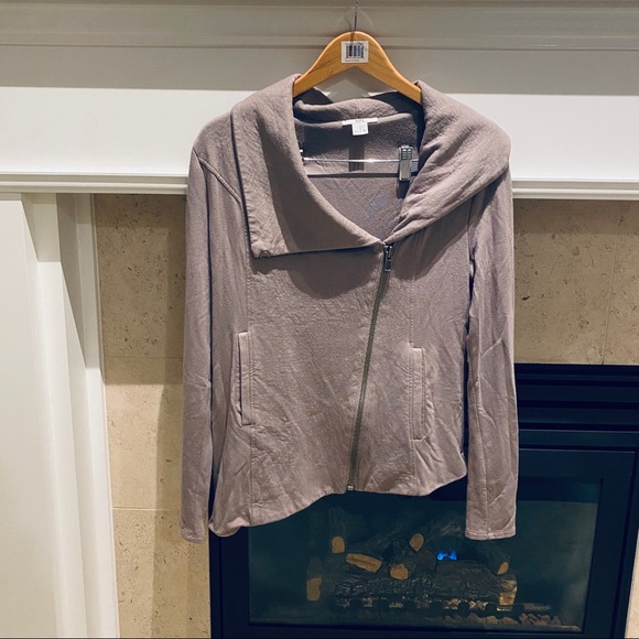 HELMUT LANG Brown Villous Asymmetrical Jacket - Picture 4 of 13